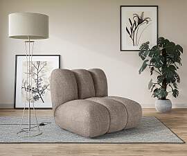 Sessel "Priya Loungesessel, moderne Steppung, 