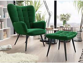 Sessel Ralikin mit Fussbank