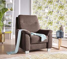 Sessel SIT & MORE "Boccaccio", braun 