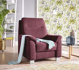 Sessel SIT & MORE "Boccaccio", lila