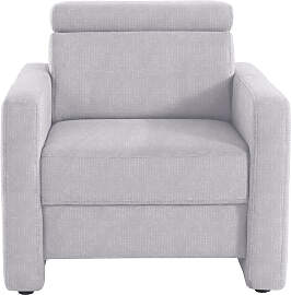 Sessel SIT & MORE "Bologna", silber, 