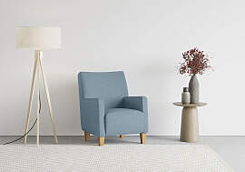 Sessel SIT & MORE "Bosse", blau