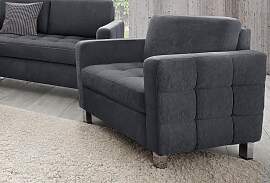 Sessel SIT & MORE "Pablo", grau