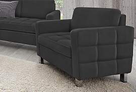 Sessel SIT & MORE "Pablo", schwarz,