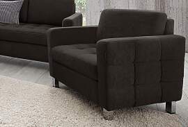 Sessel SIT & MORE "Pablo", schwarz,