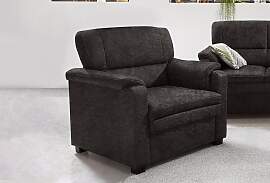 Sessel SIT & MORE "Pisa", schwarz,