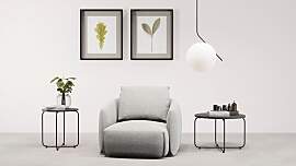 Sessel TRENDMANUFAKTUR "Shawn, Loungesessel,
