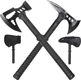 Set 2 Äxten 1x M48 Tactical Tomahawk mit Sanddorn 