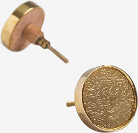 Set Aus 2 Alger Eisengriffen Gelb Gold - Sklum