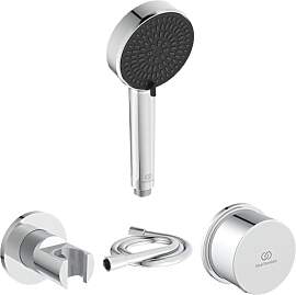 Set aus Ideal Standard BD580AA Alu + Handbrause,