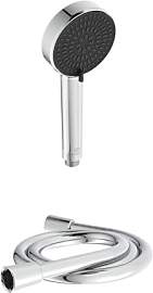 Set aus Ideal Standard BD580AA Alu + Handbrause,