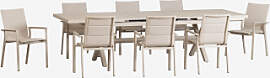 Set Aus Rechteckigem Tisch 240-300x100 Cm,