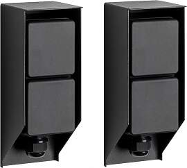 Set von 2 Gartensteckdosen Double Wall
