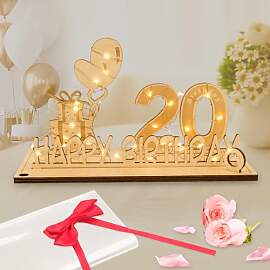 Seutgjie 20 Geburtstag Deko für Mann Frau