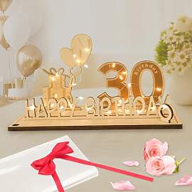 Seutgjie 30 Geburtstag Deko für Mann Frau