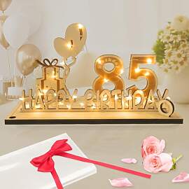 Seutgjie 85 Geburtstag Deko für Mann Frau
