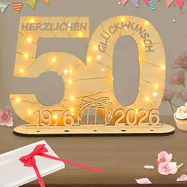 Seutgjie Originelle Geschenk 50 Geburtstag Frau