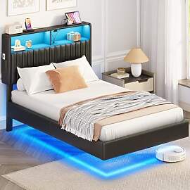 Seventable Metallbett 90x200 cm mit