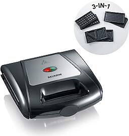 Severin 3in1 Sandwichmaker Sandwich-Toaster,