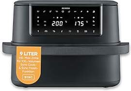 Severin Heißluftfritteuse Max Zone Flex, 9L oder