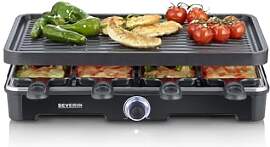 Severin Raclette-Grill, mit großer Grillplatte,