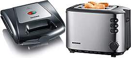 SEVERIN Sandwich-Toaster, 3-in-1 Funktion