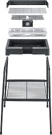 SEVERIN Standgrill mit Grillrost