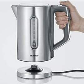 SEVERIN Wasserkocher WK 3418 silber 1,7 l max.
