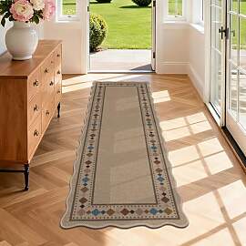SHACOS Teppich Läufer 60x180 cm Läufer Flur