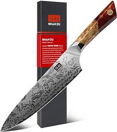 SHAN ZU Damast Küchenmesser Kochmesser,