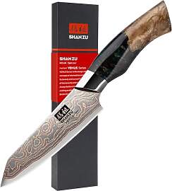 SHAN ZU Damastmesser Schälmesser Obstmesser