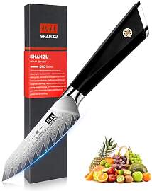 SHAN ZU Damastmesser Schälmesser Obstmesser