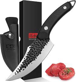 SHAN ZU Japanisches Kochmesser, Küchenmesser 15cm 