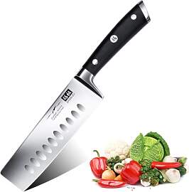 SHAN ZU Kochmesser Nakiri Küchenmesser Profi