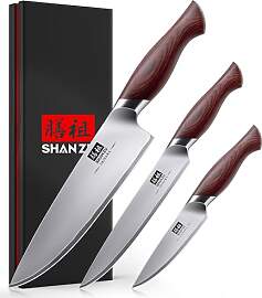 SHAN ZU Messerset 3-teilig, Japanisches