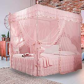 Shanbor Bett Vorhang, langlebige Pole Bett Vorhang 