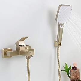SHANFO Badewannenarmatur mit Handbrause, Armatur