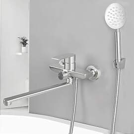 SHANFO Badewannenarmatur mit Handbrause,
