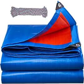 SHANNA Abdeckplane 3x5 m Wasserdicht, 180 g/m² PE 