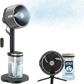 Shark FlexBreeze Pro Mist Akku-Ventilator für