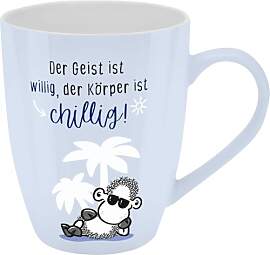 Sheepworld Becher mit Motiv "Chillig" |