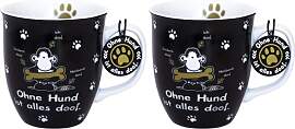 Sheepworld Tasse mit Motiv Ohne Hund | Porzellan,
