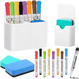 Shinybox 12 Stück Whiteboard Zubehör, 2 Stück