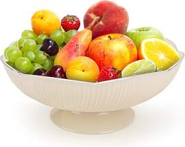 SHMSHNG Obstschale, Lebensmittelqualität PET