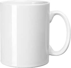 SHOWFULL 650ml Große tasse, glatte Keramik-