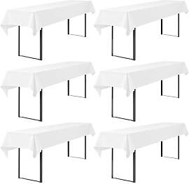 Showgeous 6 Stück Biertisch Tischdecke universal