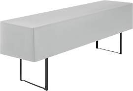 Showgeous Biertischhussen Tischdecke 3/8 Länge