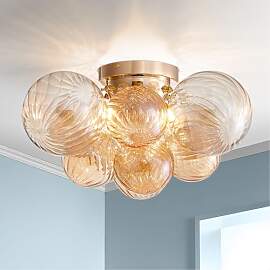 SHRINE Lighting Champagner Bubble Glas