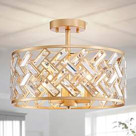 SHRINE LIGHTING Kristall-Deckenleuchte, Moderner