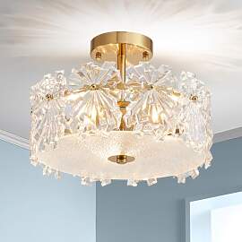 SHRINE LIGHTING Kristall-Kronleuchter Leuchte,